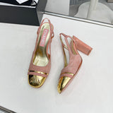 New High Heels Mary Jane Square Toe Sandals  1024031804