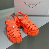 P luxury dopamine leather sandals XC0723081602