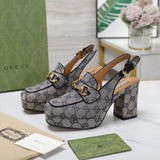 GUI Horsebit slingback pumps 1825031805