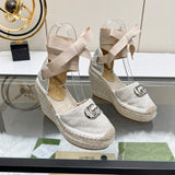 New  Leather G Logo women's shoes XC052024011106
