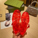 2023 New Hot Sale Colorful G Logo Jelly Women Sandals