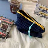 Classic Plaid Mini Storage Bag