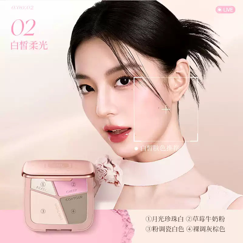 Colorkey Four-Color Contouring Palette
