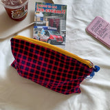 Classic Plaid Mini Storage Bag