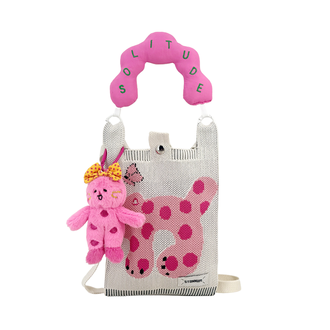 Pink Kitten Bag