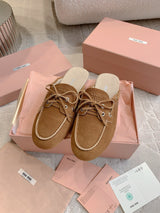 MM Lace-up sailboat slippers 1825052219