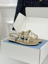 PR Flat leather sandals 1826060109