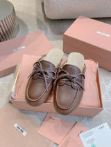 MM Lace-up sailboat slippers 1825052219