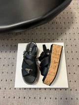 PD leather  slide sandal 1826071304