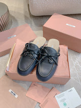 MM Lace-up sailboat slippers 1825052219