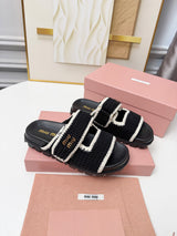 MM Crochet sandals 1826062504
