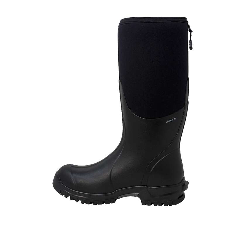 Dryshod Mudcat Rugged Knee High Work Boot | Black | Lightweight |Rubber